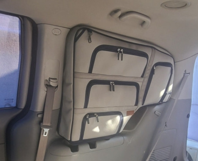 그랜드 카니발 윈도우백 - 3열 창문 수납가방, 차량용 수납함, 2세대 카니발 호환